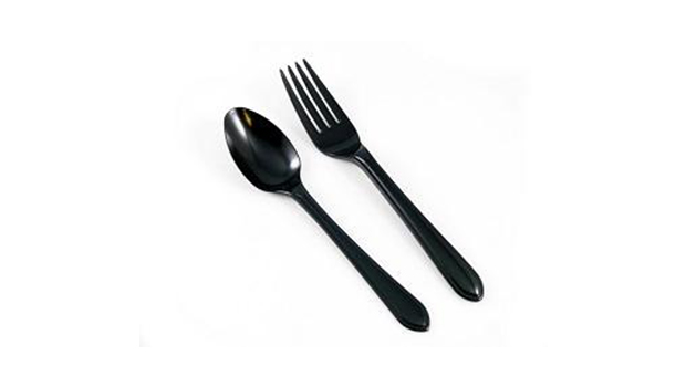 Black Medium Duty cutlery