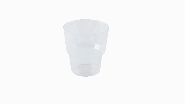Clear Airline Cups