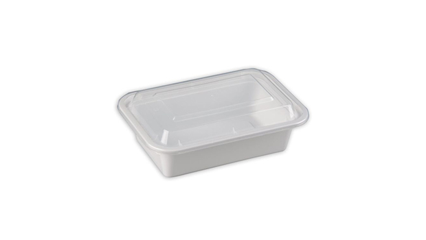 Microwave Rectangular Container + Lid (PP)