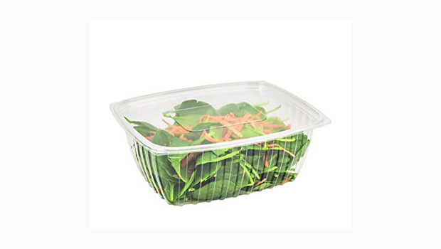 Rectangular Salad Clear Containers
